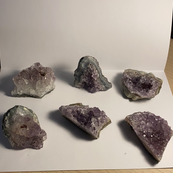 Raw Amethyst Geode crystal Clusters - Picture 2 of 11
